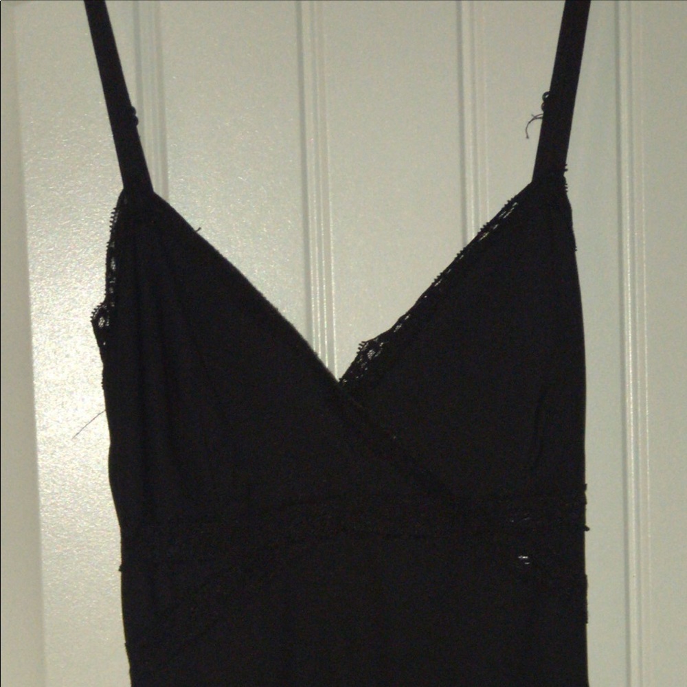 black lace jumper